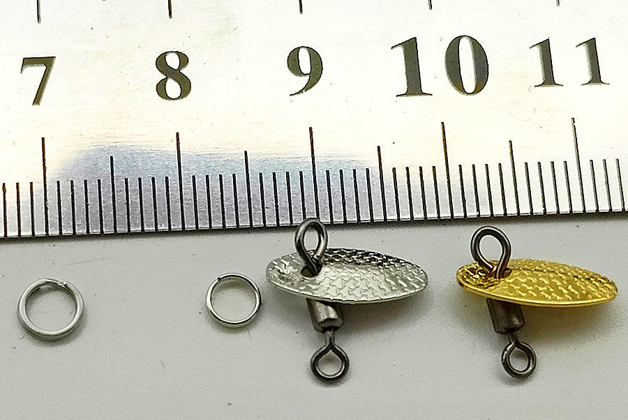 Spinner & Propeller Blade Add-Ons with Figure-8 Ring, Split Rings – product photo