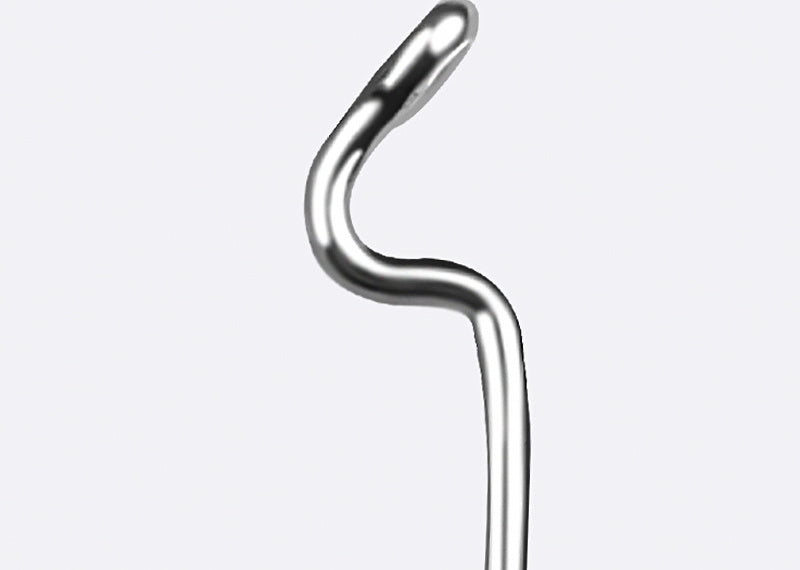 Wide Gap Offset Worm Hooks, High Carbon Steel, Size 8–3/0 – product photo