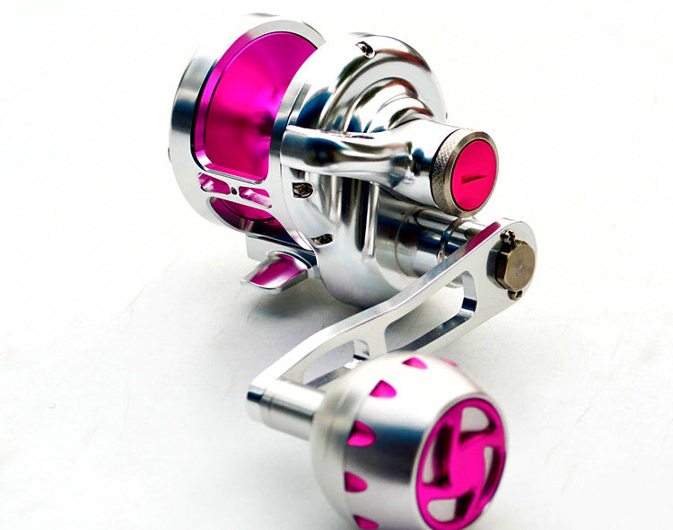 Saltwater Conventional Reel, 4.9:1, 11 Bearings, Aluminum – product photo
