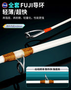 Solid Carbon Boat Rod, 2.19 m (7 ft 2 in), 2-Piece – product photo