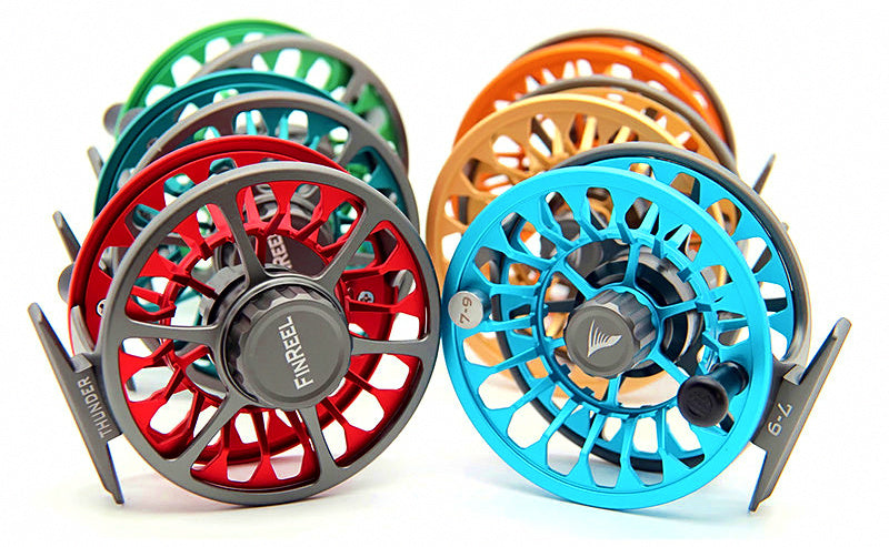 Machined Aluminum Saltwater Fly Reel, 7/9 & 9/11 WT – product photo