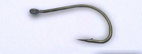 Barbed Eyed Hooks, Bulk 50 pc Pack, Sizes 5–15 – product photo