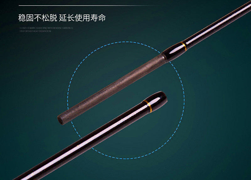 UL Carbon Lure Rod, 2-Piece, 1.53–1.80 m (5–5.9 ft) – product photo