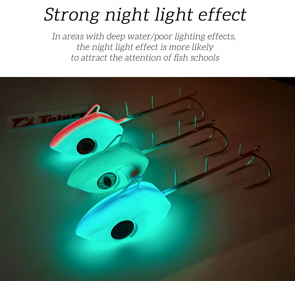 Glow Tenya Jig with Double Hooks, 500 g (17.6 oz) – product photo