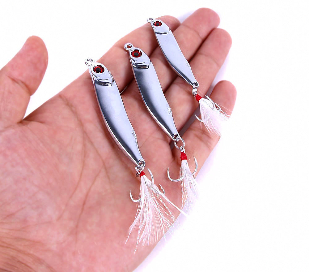 Metal Spoon Lure, 10–20 g (0.35–0.7 oz), Scale or Polished – product photo