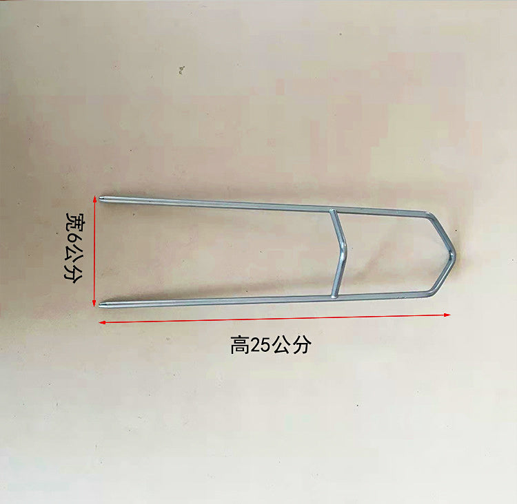 Stainless Steel Rod Holder Stand, Ground Spike or Clip-On – product photo