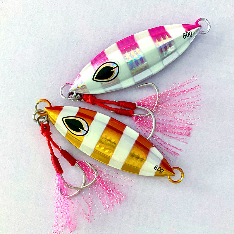 Slow Pitch Jig Assist Hooks, Double Hook Pairs, 1/0–4/0
