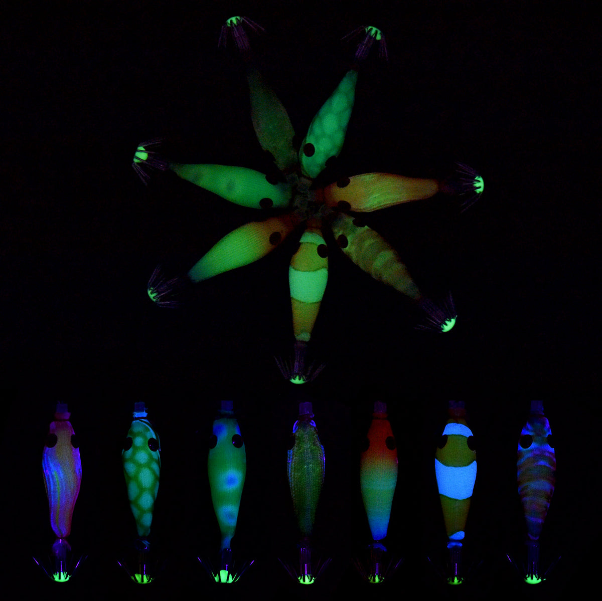 Mini Cloth-Wrap Shrimp Squid Jig, 5 cm (2 in), 2.5 g – product photo
