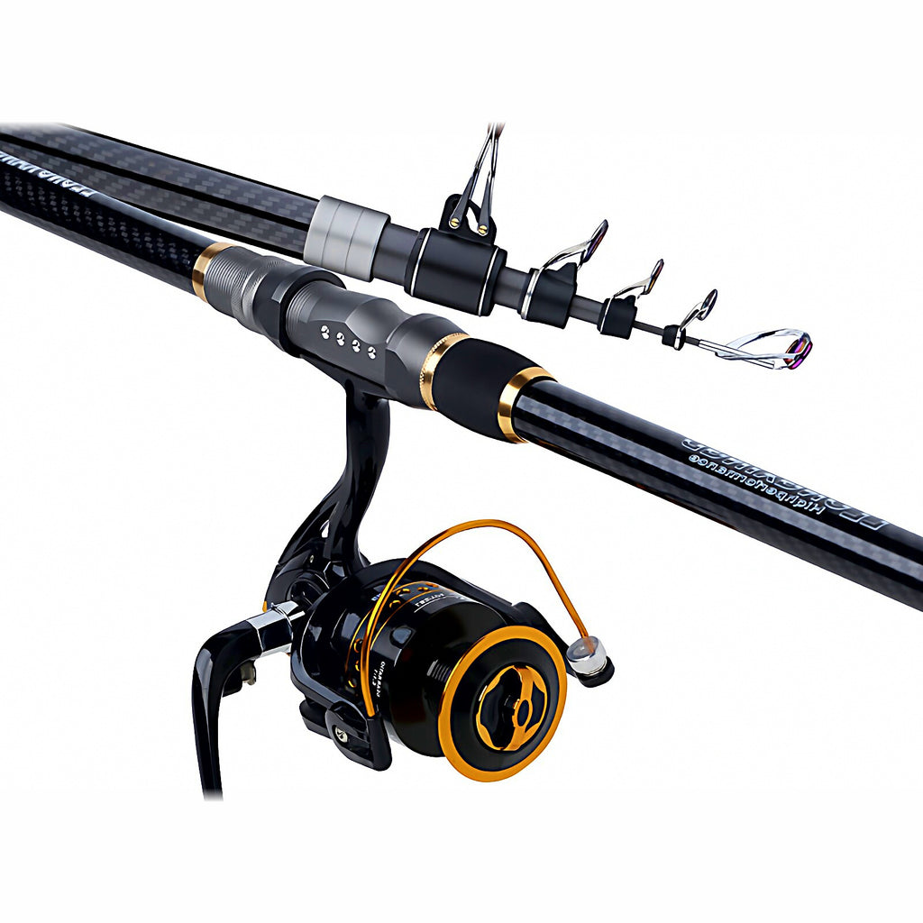 Carbon Surf Casting Rod, 3.6–5.4 m (11.8–17.7 ft), Hard Action