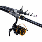 Carbon Surf Casting Rod, 3.6–5.4 m (11.8–17.7 ft), Hard Action
