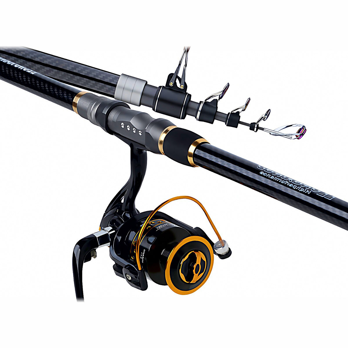 Carbon Surf Casting Rod, 3.6–5.4 m (11.8–17.7 ft), Hard Action