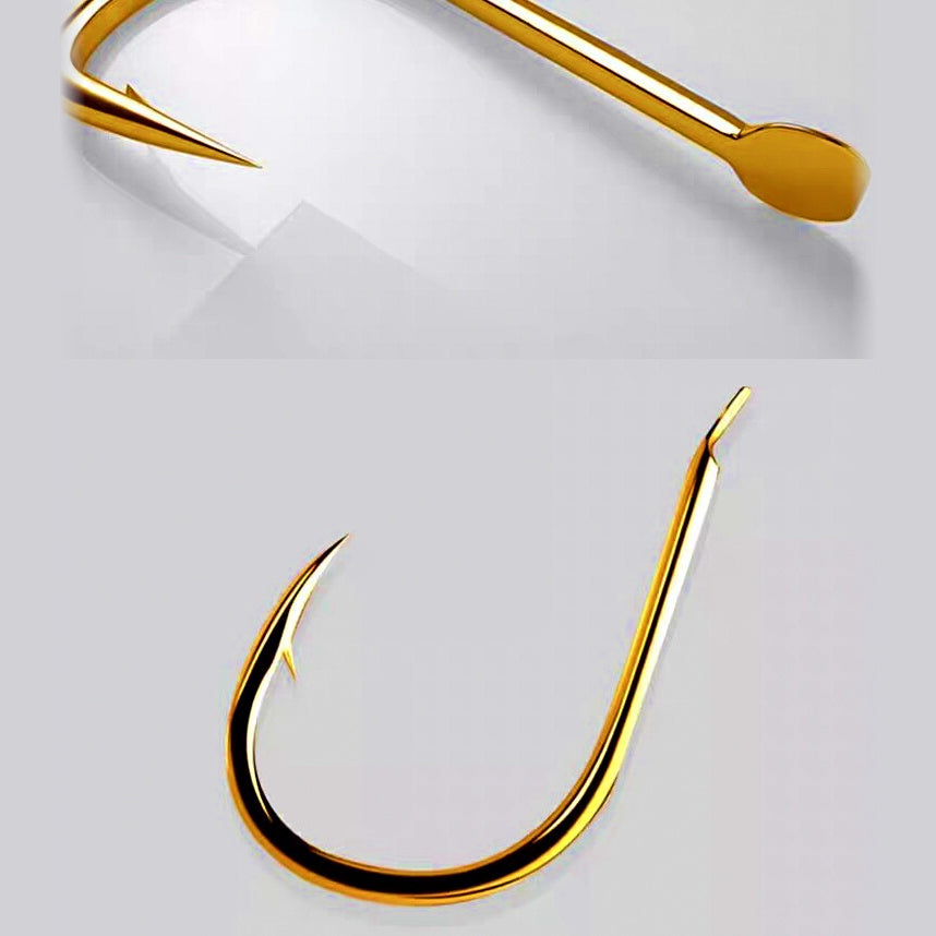 Gold Hook Rig, 5 or 6 Hooks, Boat Bottom Fishing Rig