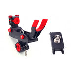 Clamp-On Round Tube Boat Rod Holder Mount, XF101