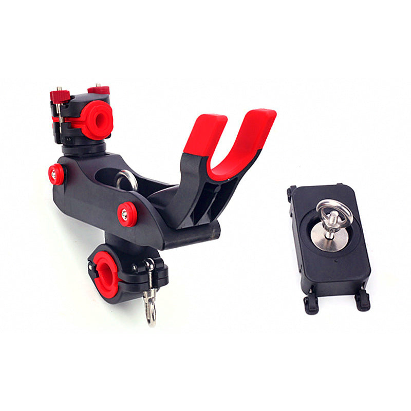 Clamp-On Round Tube Boat Rod Holder Mount, XF101