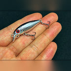 Micro Floating Minnow Lure with Rattle, 2.6 g (0.09 oz)