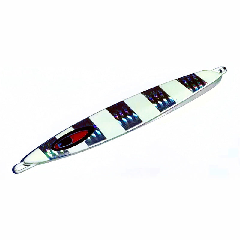 Slow Pitch Jig, 40–100 g (1.4–3.5 oz), Glow Stripe