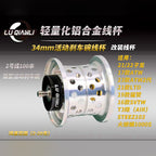 Baitcasting Reel Spool Upgrade with Movable Brake