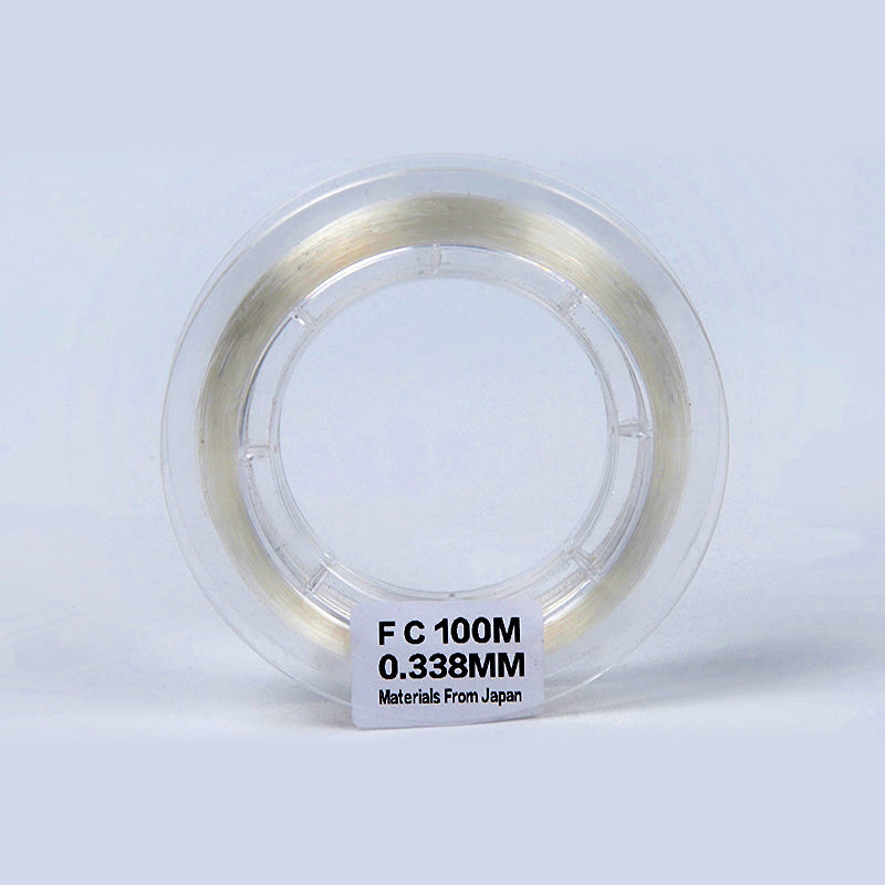Carbon Fiber Leader Line, 30–100 m (33–109 yd), No. 0.6–18