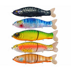Slow-Sinking Jointed Hard Bait Lure, ABS