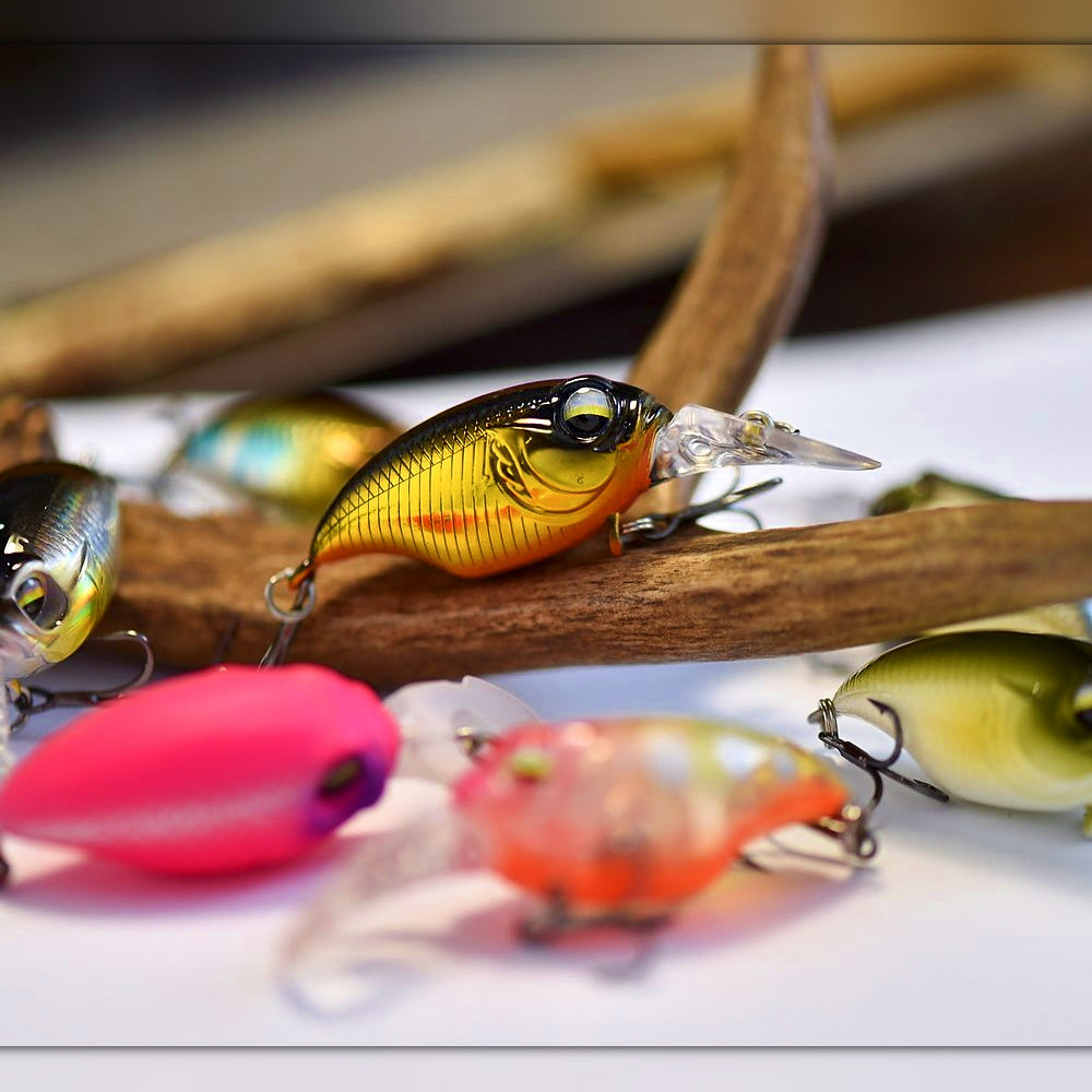 Floating Deep Diving Minnow Lure, 37 mm (1.5 in), 5.7 g (0.2 oz)