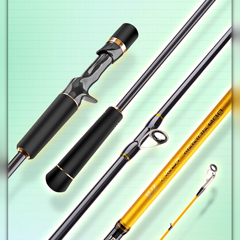 Slow Pitch Jigging Rod, 1.91 m (6 ft 3 in), Solid Tip