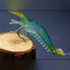 Soft Shrimp Lure with Hook, 8 cm (3.1 in) 6 g (0.2 oz)