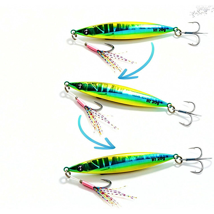 Casting Metal Jig, 10–20 g (0.35–0.7 oz), 5 Colors