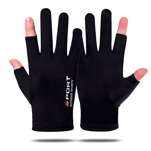 Thin Summer Fishing & Cycling Gloves, Spandex