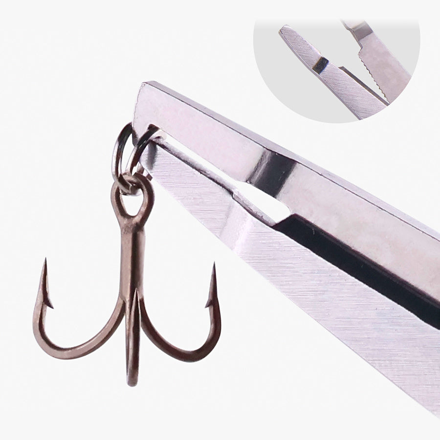 Fishing Scissor Pliers, Split Ring Opener & Braid Cutter