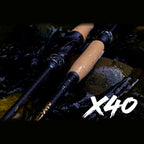 2-Piece Carbon Lure Rod, SiC Guides, 1.91–2.08 m (6.3–6.8 ft)