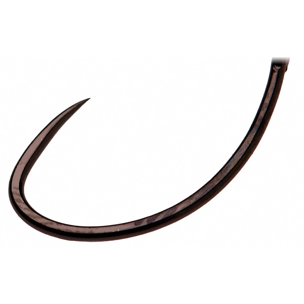 Barbless Curved Shank Fly Hooks, Sizes 6–18, 10-Pack
