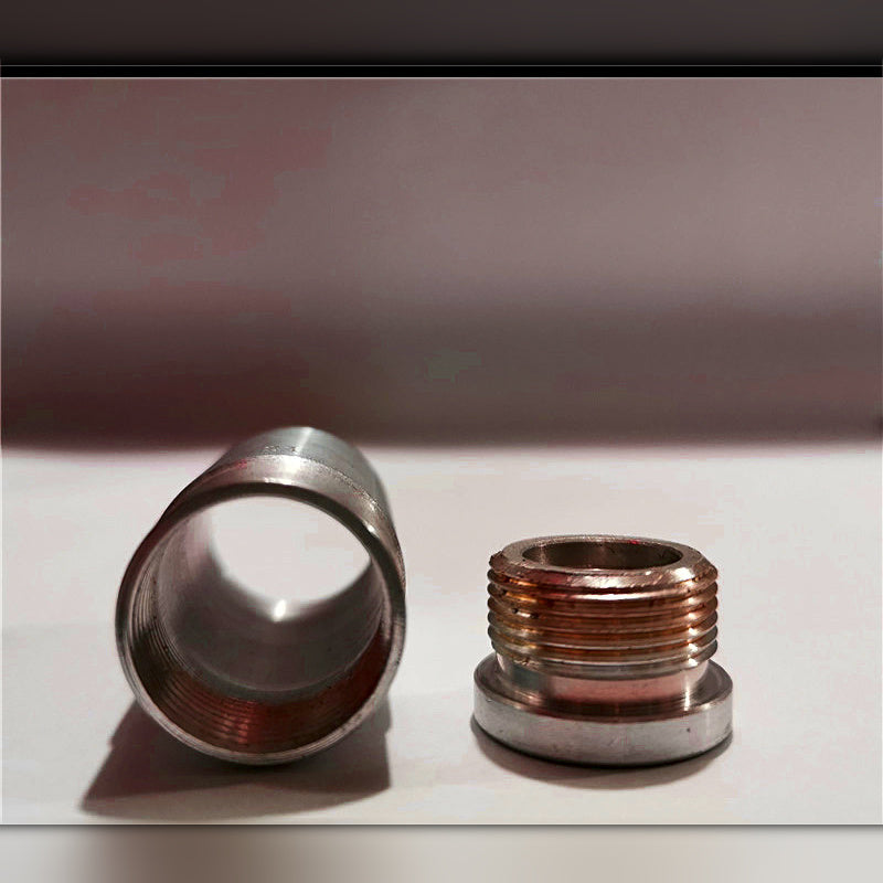 Rod Holder Sleeve Tube with Ground Spike, Aluminum or Stainless