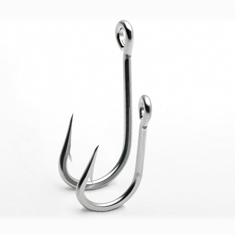 Stainless Steel Shark & Tuna Hooks, 5-Pack, 2/0–13/0