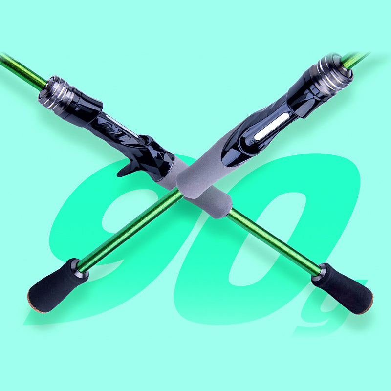 2-Piece Carbon Spinning Rod, Fast Action, 1.8–2.28 m (6–7.5 ft)