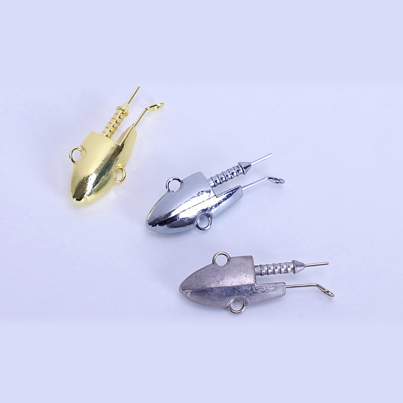 Bare Lead Jig Head, 10–27 g (0.35–0.95 oz), Unhooked