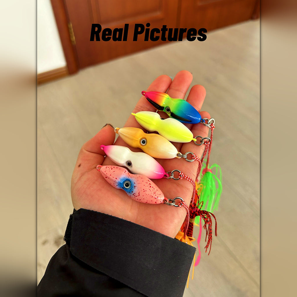 Peanut Head Slow Pitch Metal Jig, 40–100 g (1.4–3.5 oz)