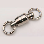 Stainless Ball Bearing Swivel, Figure-8 Ring or Quick Snap