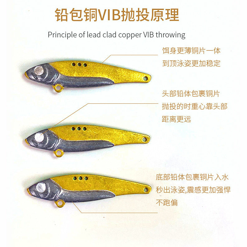 Metal VIB Vibration Lure, 5–21 g (0.18–0.74 oz)