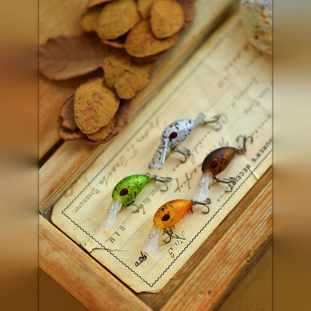Mini Square Lip Minnow, 2.5 cm (1 in) 2 g (0.07 oz)