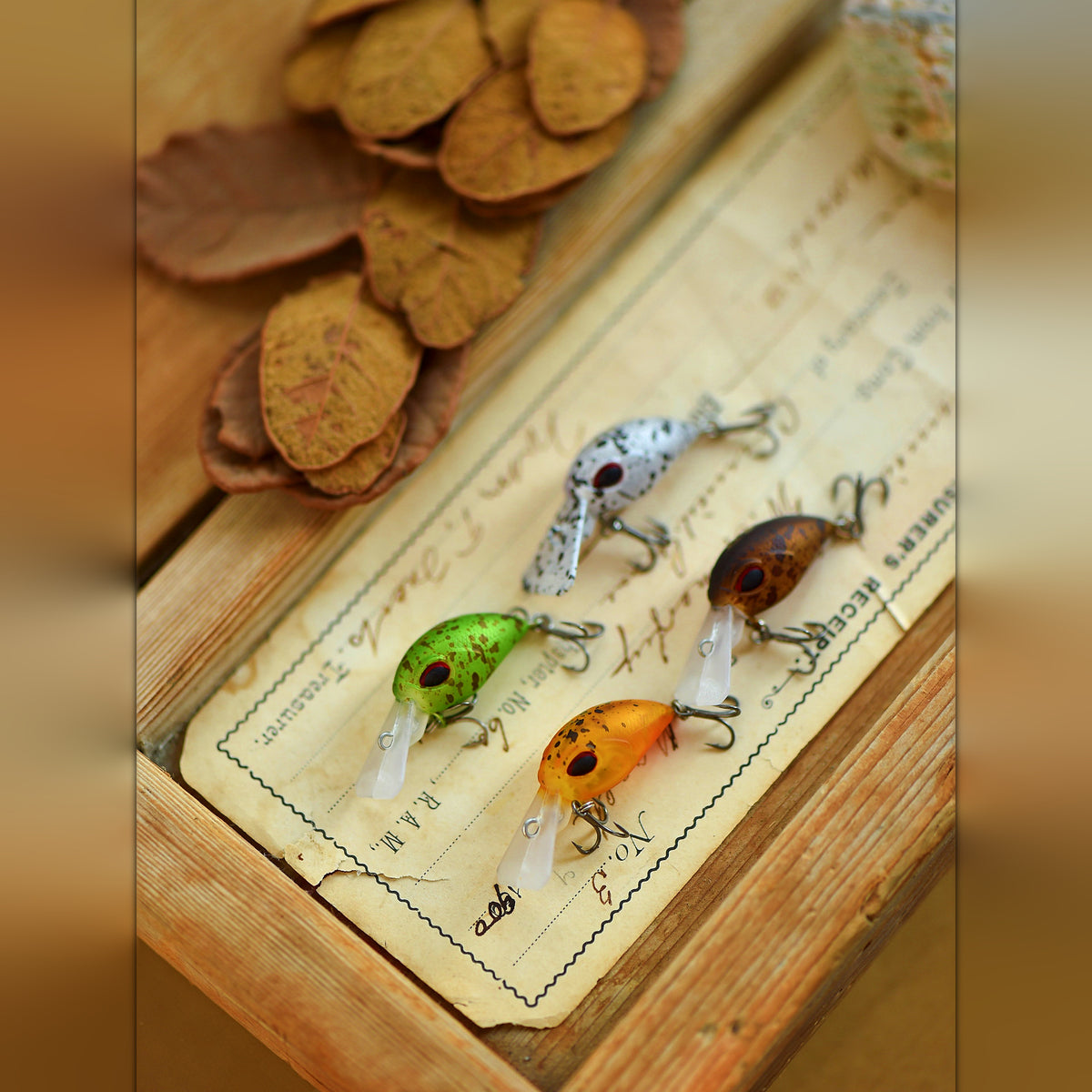Mini Square Lip Minnow, 2.5 cm (1 in) 2 g (0.07 oz)