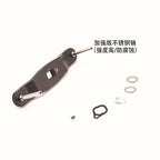 Reinforced Carbon Fiber Reel Handle Arm, 4x7 / 5x8 Shaft