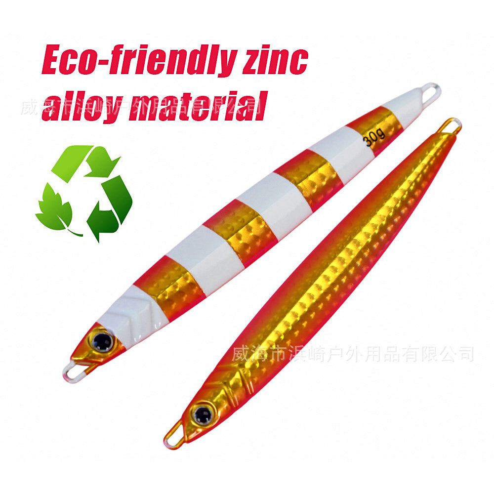 Zinc Alloy Glow Casting Jig, 30 g & 40 g (1.1 & 1.4 oz)