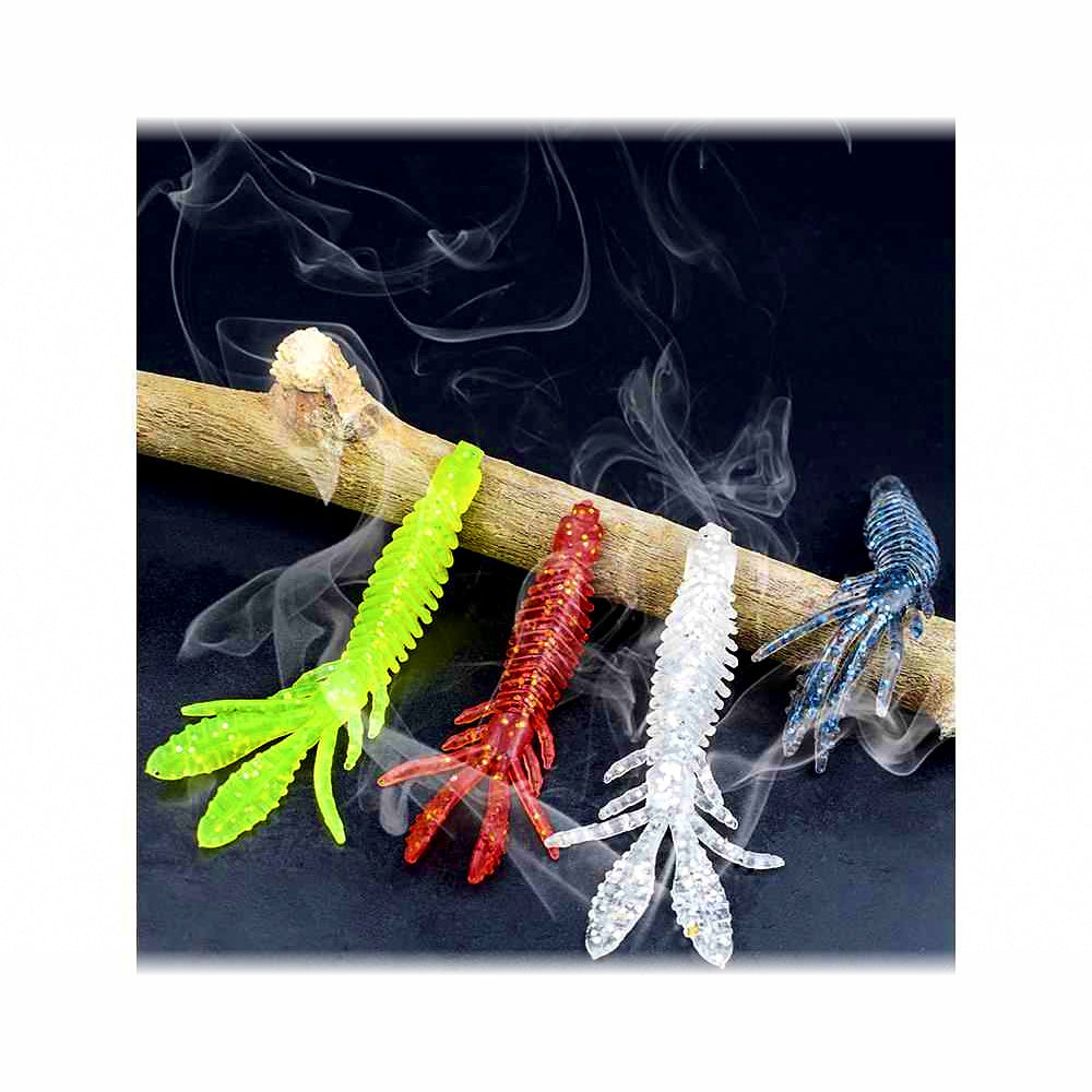Soft Plastic Shrimp Lure, 6.5–7.5 cm (2.6–3 in), Ned Rig