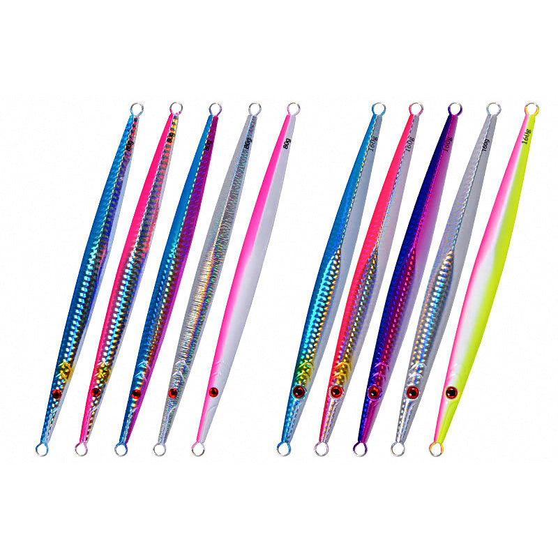 Slow Pitch Metal Jig, 60–400 g (2.1–14.1 oz)