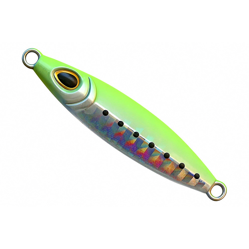 Small Metal Jig, Laser Hot-Stamp Finish, 15 g & 20 g (0.5 & 0.7 oz)