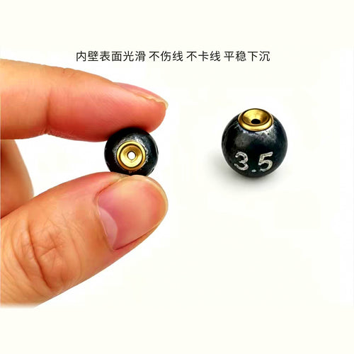 Tungsten Round Sinker Weights, 1.8–30 g (0.06–1.06 oz)