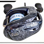 Baitcasting Reel Skin Film, Clear Bling or Summer Ripple