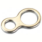 Seamless Figure-8 Lure Ring, 304 Stainless Steel