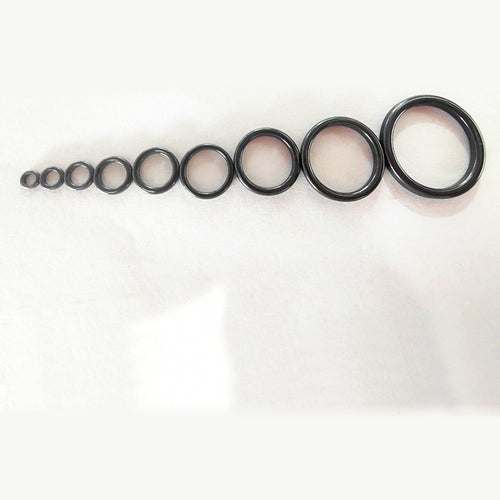 Black Ceramic Rod Guide Ring, Replacement Sizes 3#–50#