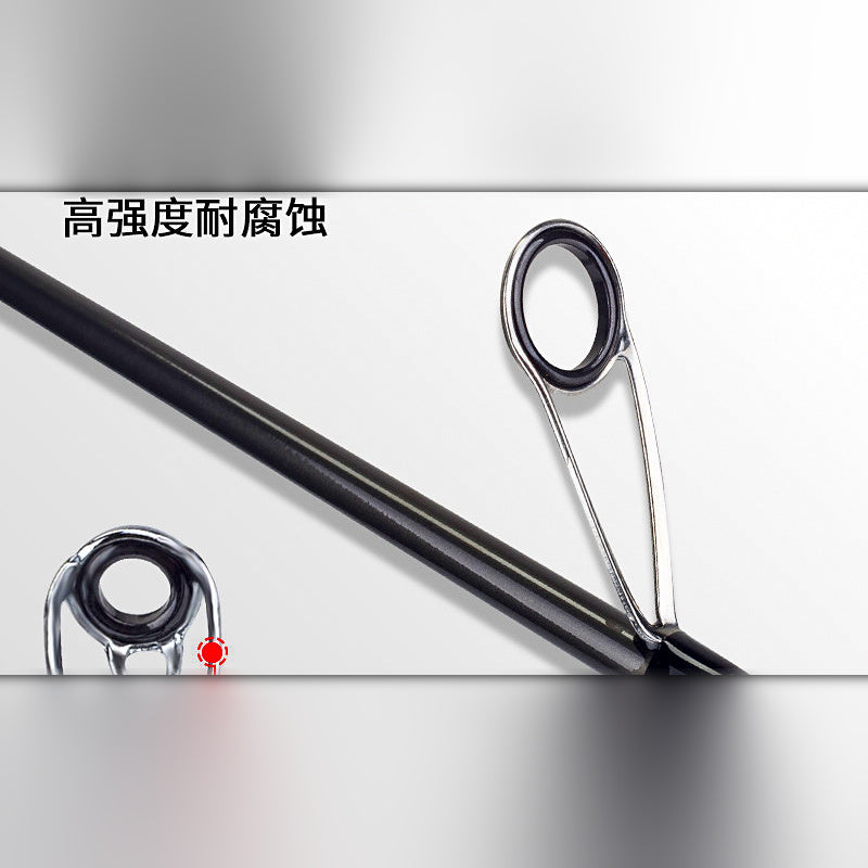 Medium Spinning Rod, Carbon Straight Handle, 2.1 m/2.4 m